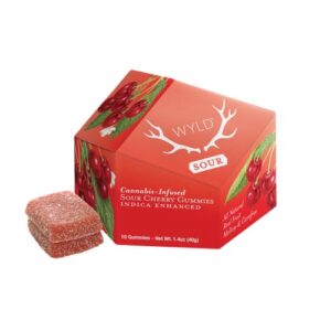 Indica Sour Cherry Gummies